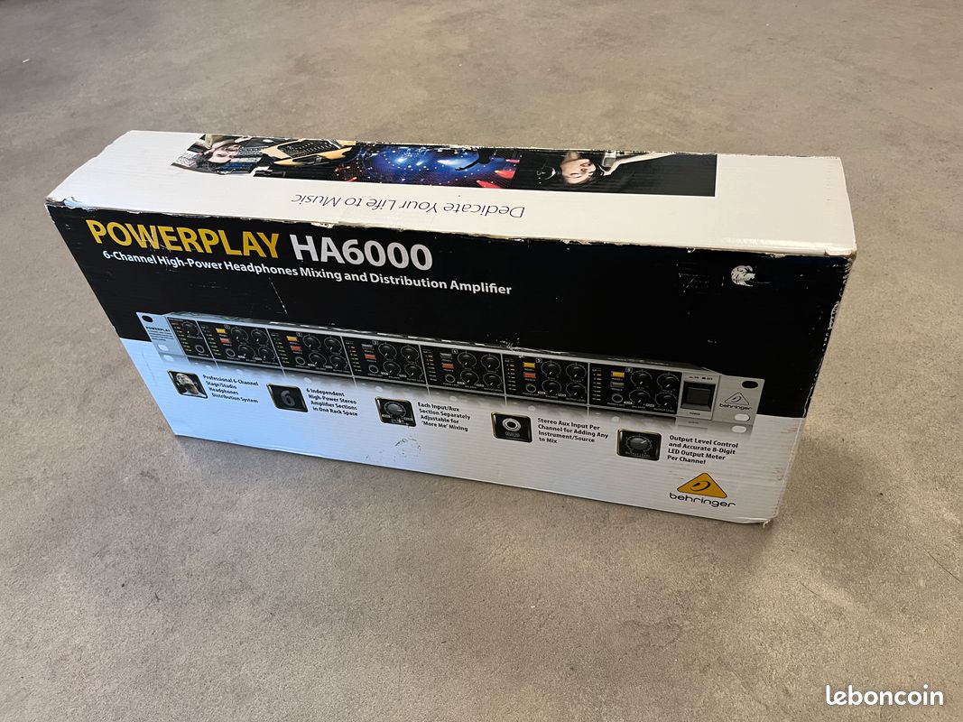 HA6000 POWERPLAY Behringer (image 3)
