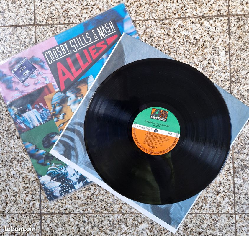 Crosby, Stills & Nash - Allies - vinyle 33 tours - TBE (image 3)