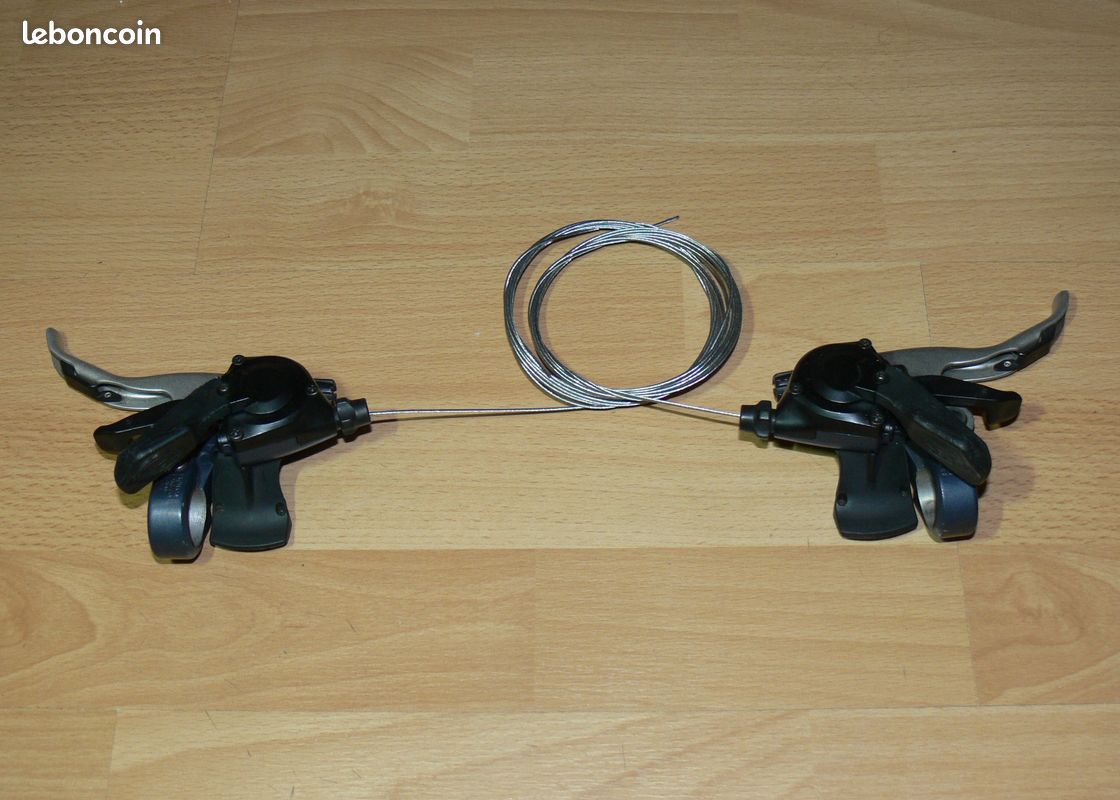 Levier De Vitesses + Frein Shimano Deore LX ST-M570 3x9 Vitesses - 22,2mm - NEUF (stockage) - Pour VTT