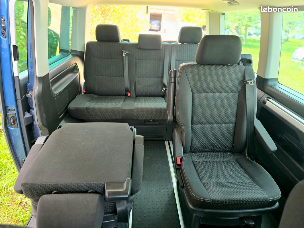Volkswagen MULTIVAN T6 2.0 TDi 150cv trendline - garantie 12 mois- carplay - sièges chauffants - attelage - 7 places (image 8)
