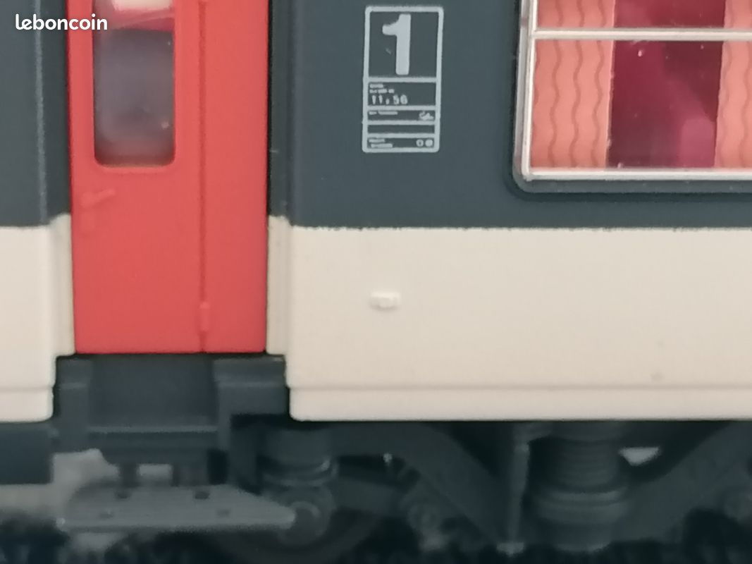 5 SNCF French Corail Plus 1/2/Bar LIMA COLLECTION 309120 309453 309118