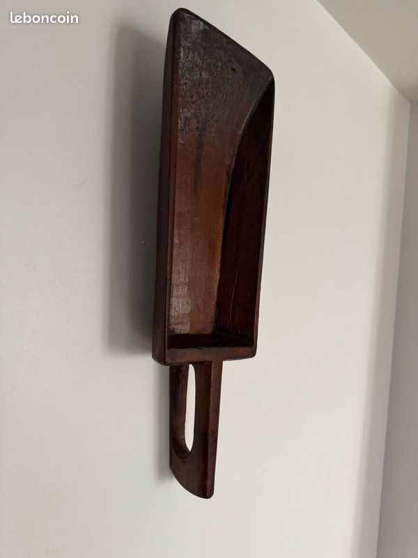 Pelle à farine en bois ancienne (image 8)