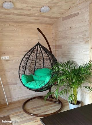 Fauteuil suspendu de jardin (image 1)