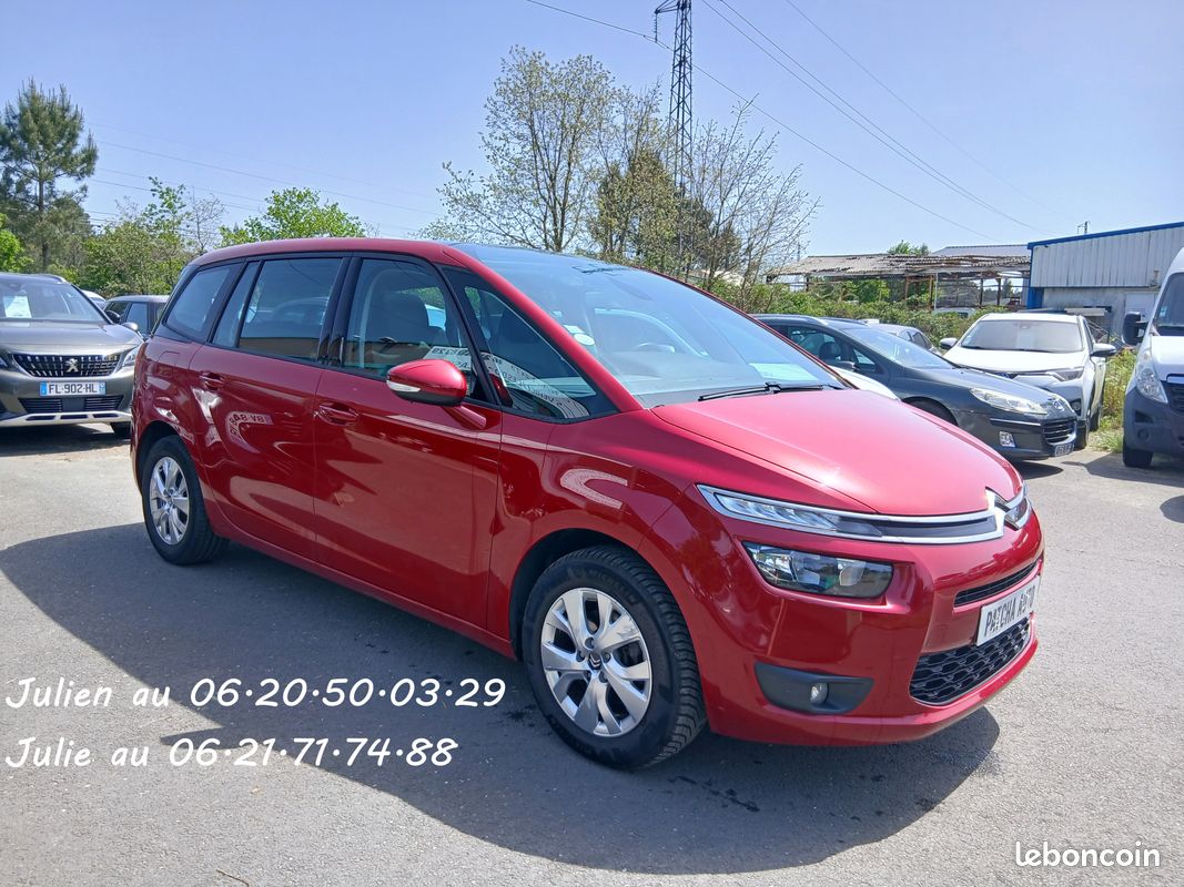 Citroen grand c4 picasso e-hdi 115ch business etg6 7 places (image 5)