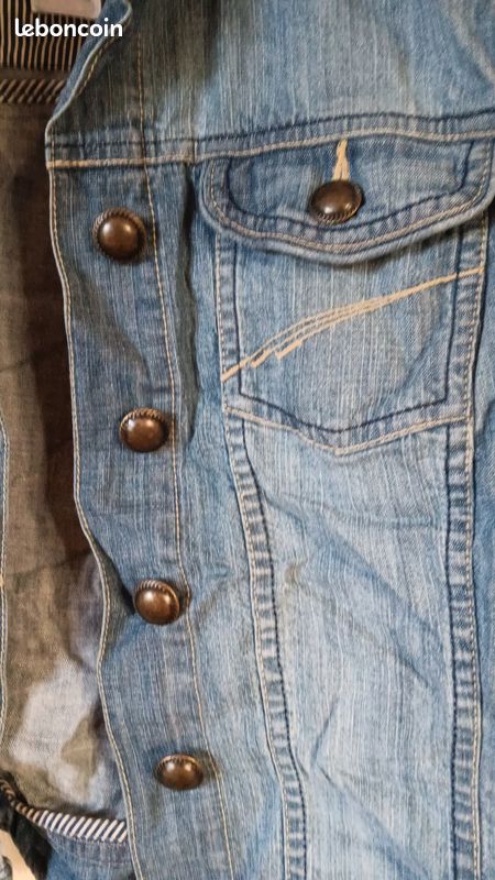 Veste Jean Sans Manche Camaieu Veste Jean Sans Manches Vêtements