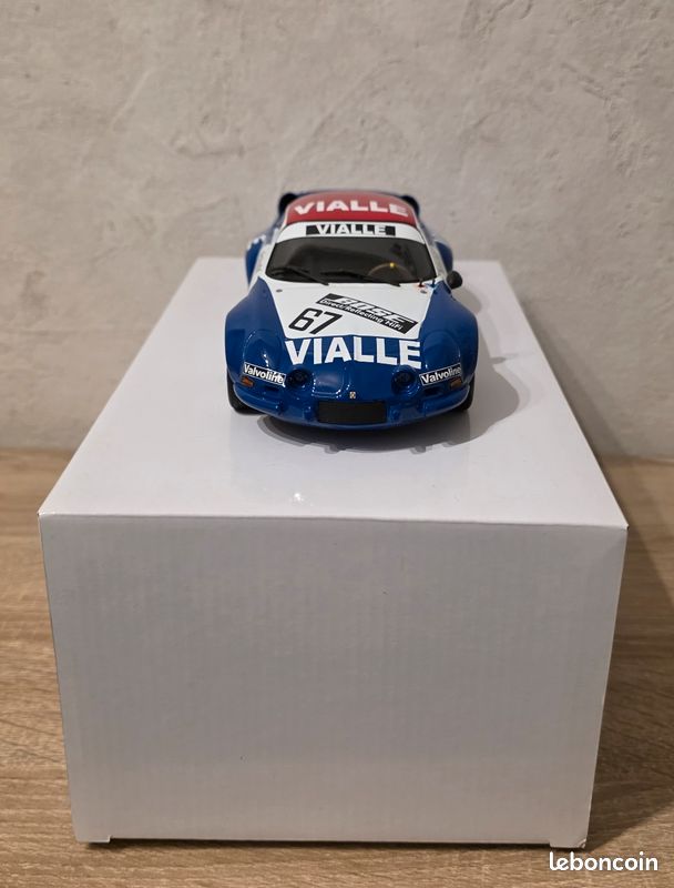 OttO Mobile OTM795 1/18 – Alpine A110 Gr.5 Rallye Croix #67, Résine Bleue, Neuve