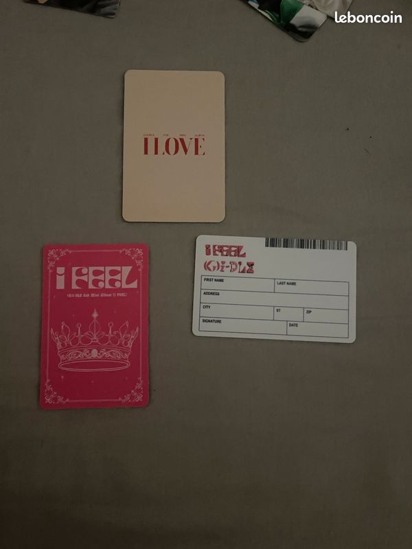 Photocards G-idle (image 2)