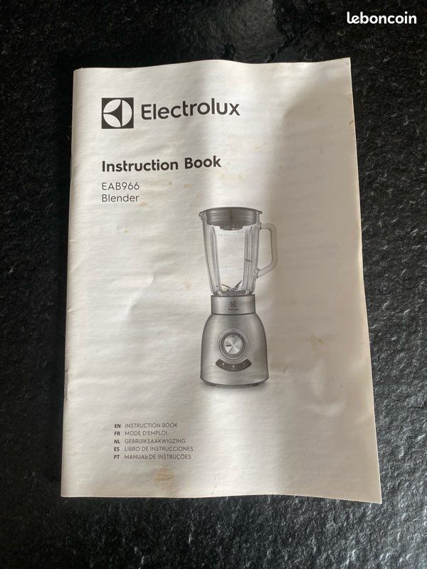 Blender Electrolux (avec notice) (image 4)
