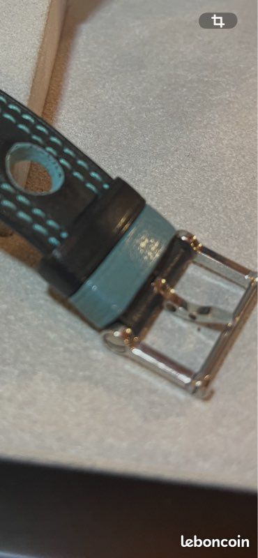 Bracelet montre BRM neuf bleu Gulf 22mm (image 3)