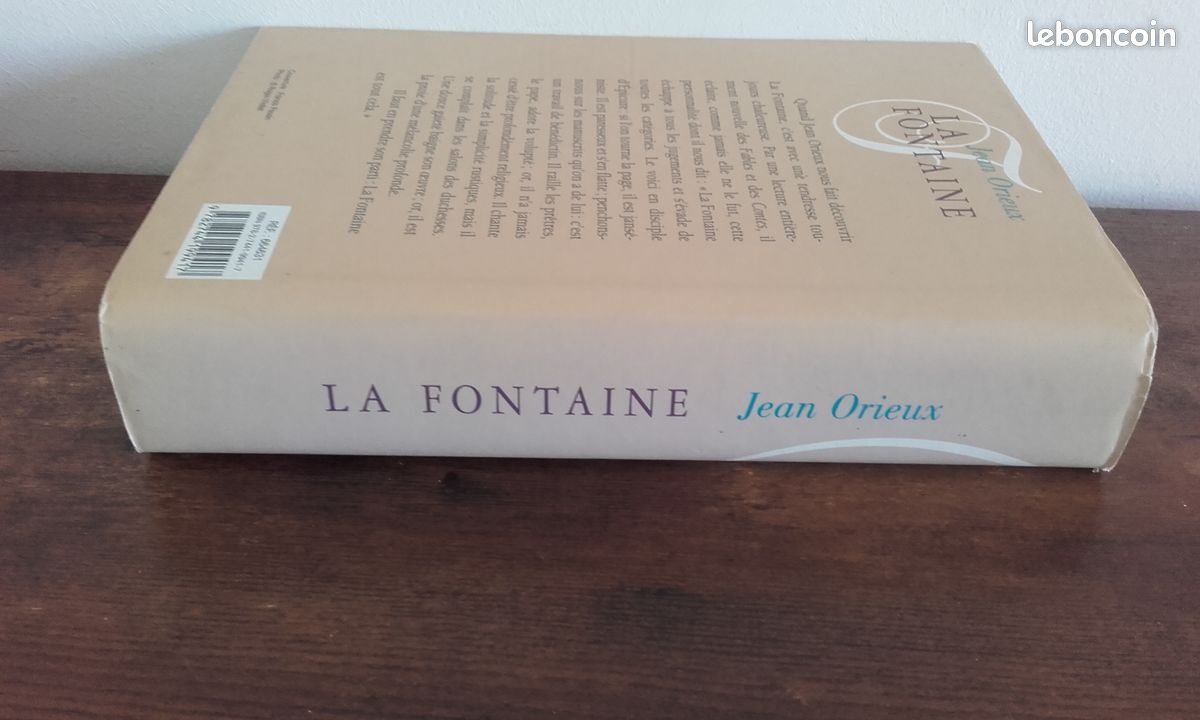 La fontaine ou la vie est un conte Jean Orieux biographie (image 4)