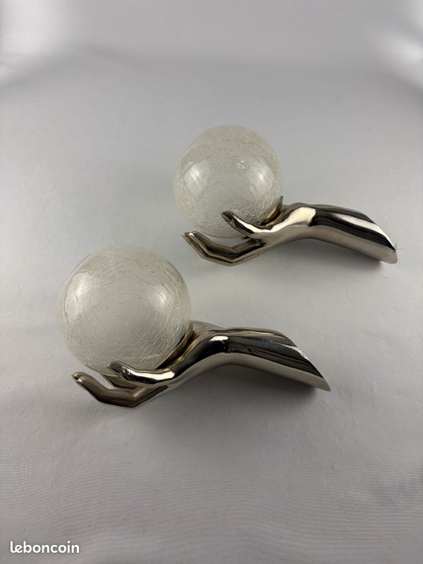 Paire d'appliques Maison Arlus (image 7)