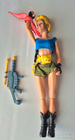 21 ⚜️ Figurine Action Man Année 1996 Hasbro Hauteur 30 Cm Plastique