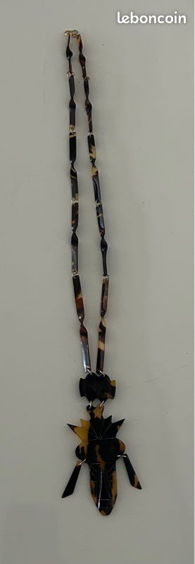 Collier en corne de Martinique (image 4)