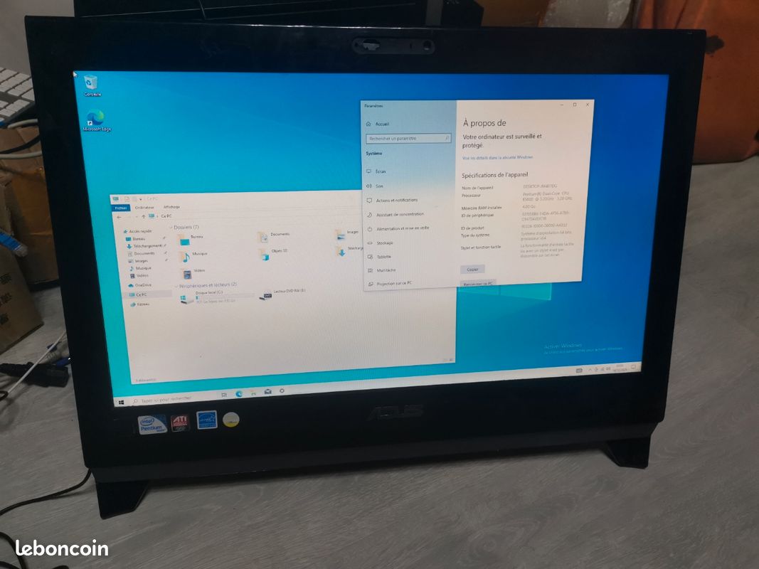 Ordinateur asus tout en un (image 1)