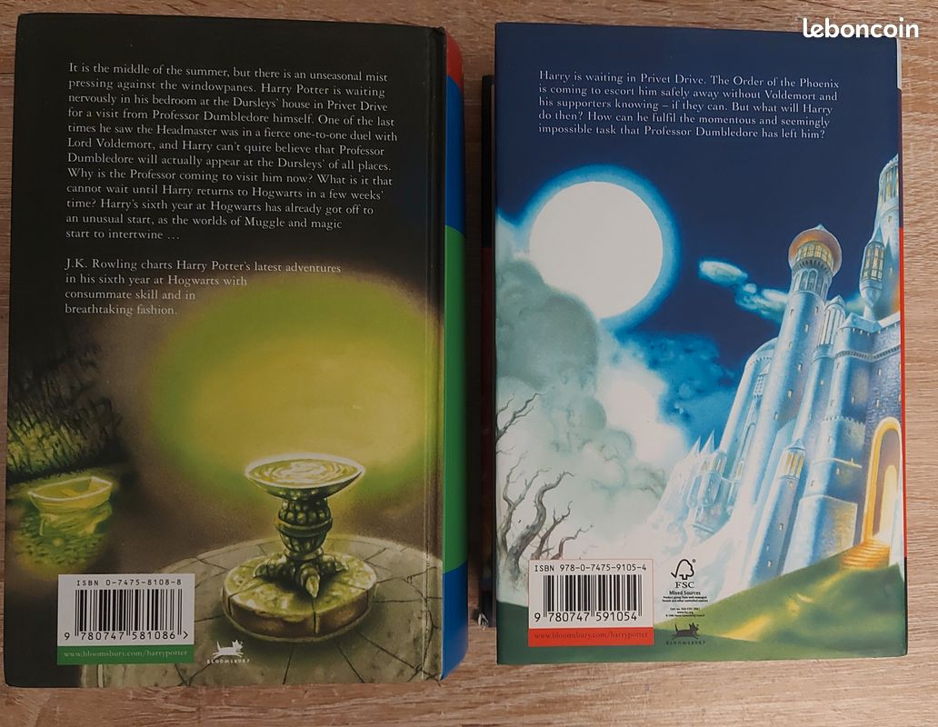 2 livres Harry Potter en anglais (image 9)
