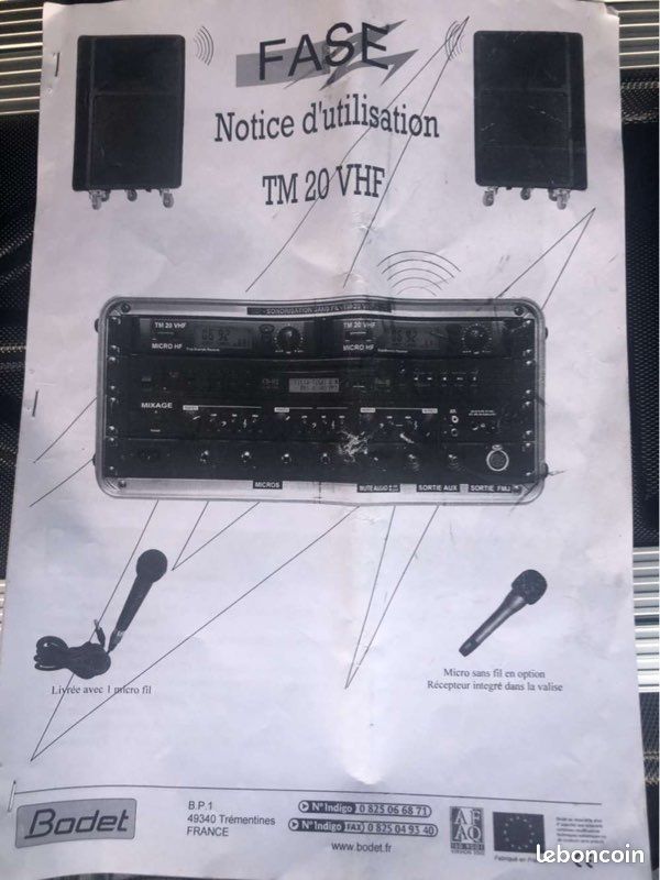 Sonorisation sans fil sono FH 20 (image 7)