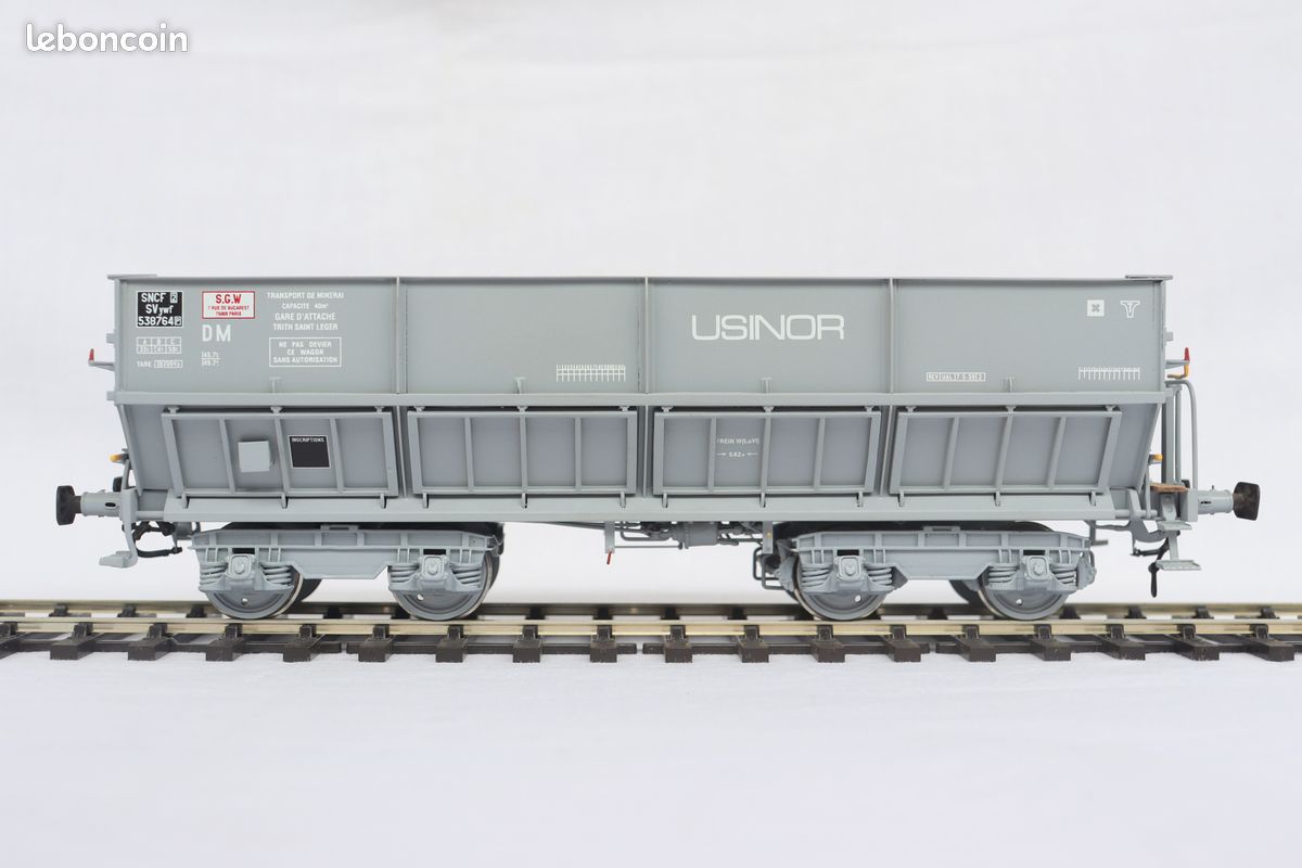 SMCF - Wagon minéralier STEMI SGW de la SNCF (HO Vintage) - Antique MarcBea