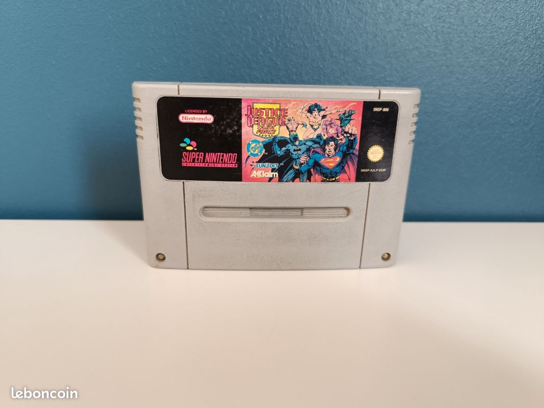 Justice League Task Force Super Nintendo Snes (image 1)