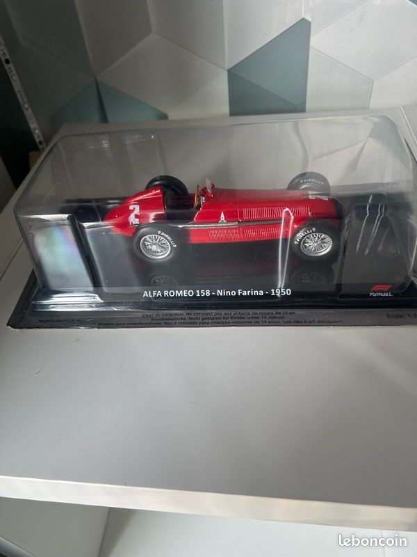 Lot 4 F1 miniatures Altaya vintage – Tyrrell 6 roues + Williams Piquet + Alfa (image 6)