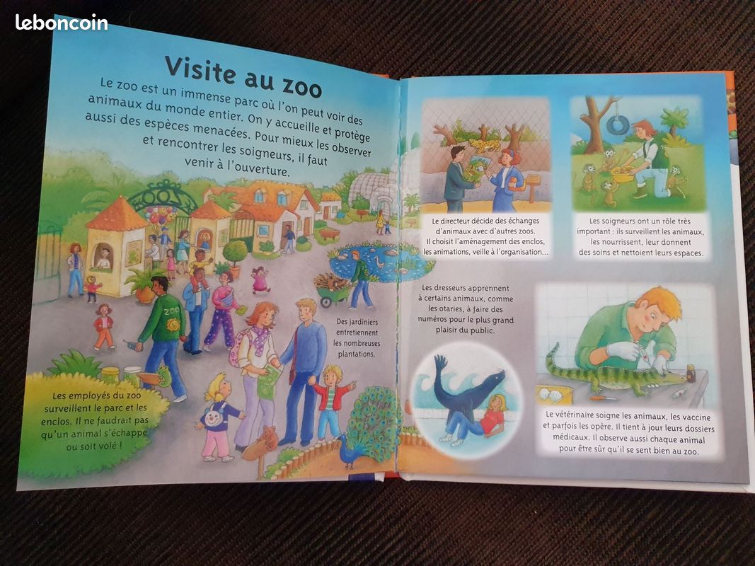 Lot Livre "La petite imagerie" Fleurus (image 2)