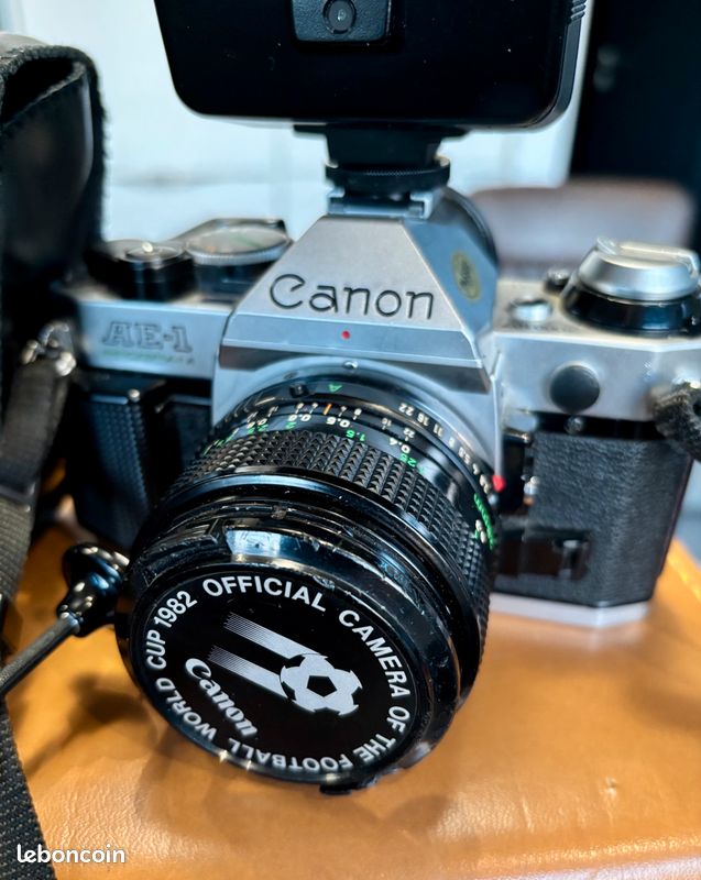 Canon AE-1 (boîtier seul) – Reflex Argentique 35 mm Légendaire en