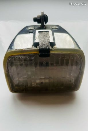 Ancien Phare De Vélo Randonneuse – Vintage, Pour Collection Ou Déco