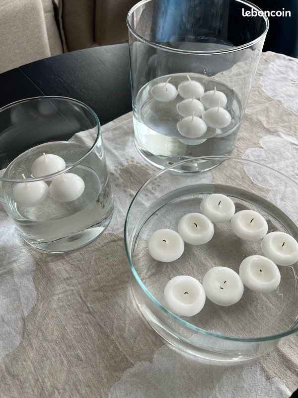 Lot de 3 vases IKEA (image 3)