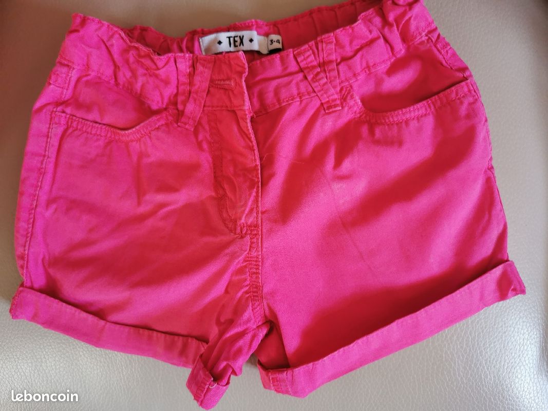 Short Tex taille 3 /4 ans (image 1)