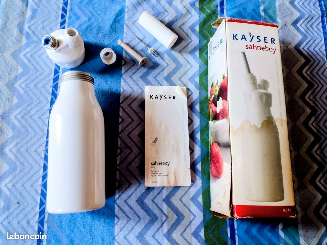 Siphon crème chantilly Kayser Sahneboy