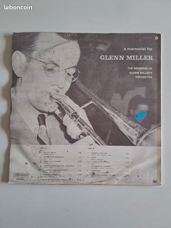 Vinyle 33T Glenn Miller (image 2)