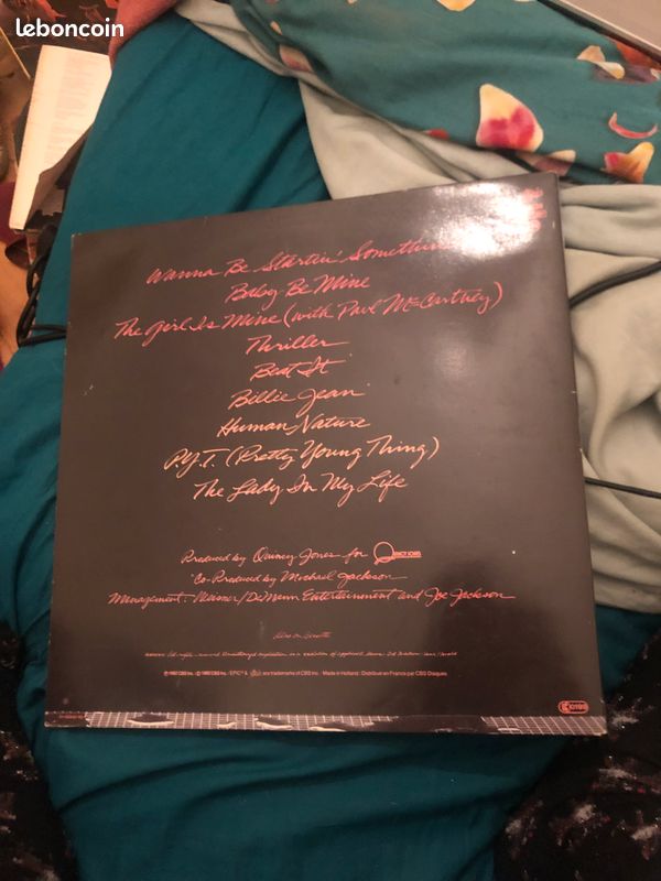 Michael Jackson vinyle 1982 (image 2)
