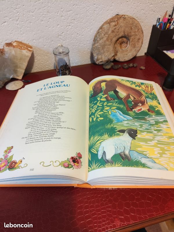 Vend livre. La Fontaine, fables choisies (image 2)
