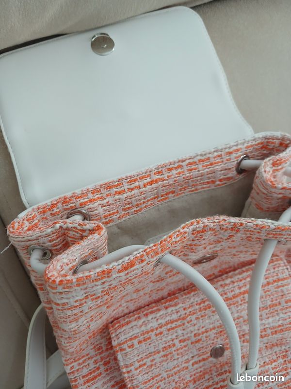 Sac Tweed/Cuir Karl Lagerfeld Neuf (image 3)