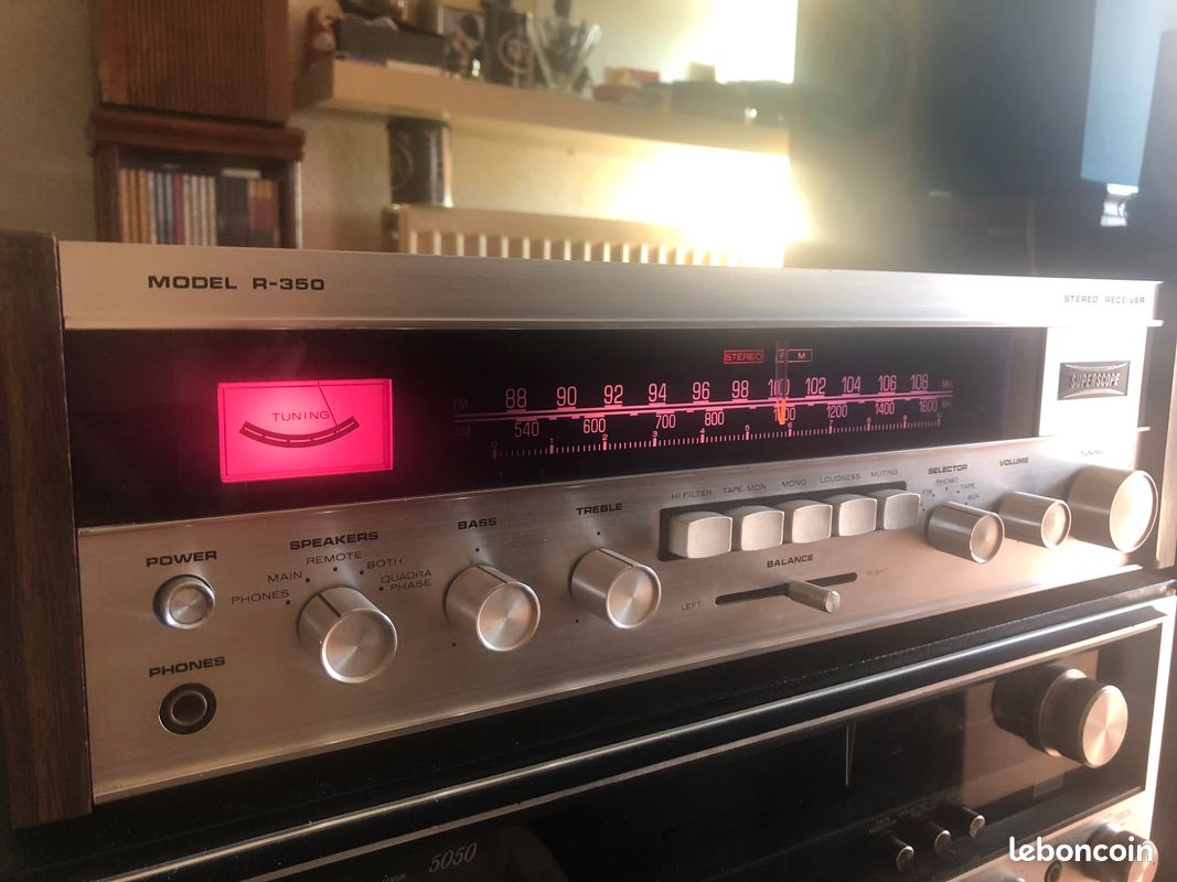 AMPLI MARANTZ SUPERSCOPE R 350 ( Rare) (image 1)