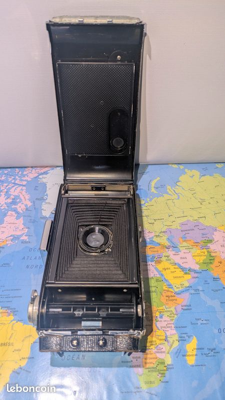 Appareil Photo Ancien Agfa Billy-Record - Soufflet - Années 1928-1931