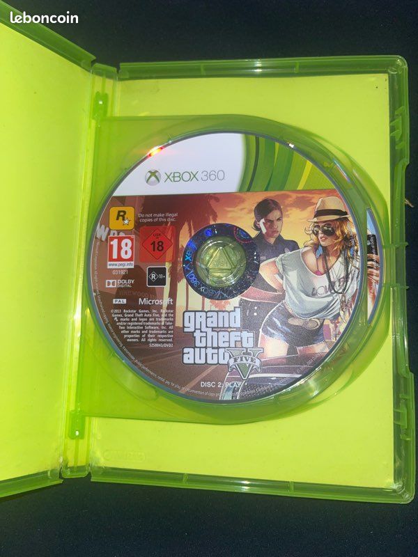 Jeux Xbox 360 GTA Grand Theft Auto V (image 3)