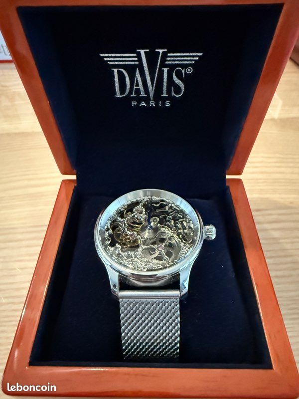Montre DAVIS Squelette Montres Bijoux