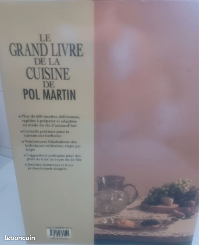 Livre le grand livre de la cuisine de pol Martin (image 2)