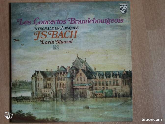 Album vinyle L.Maazel concertos brandebourgeois (image 1)