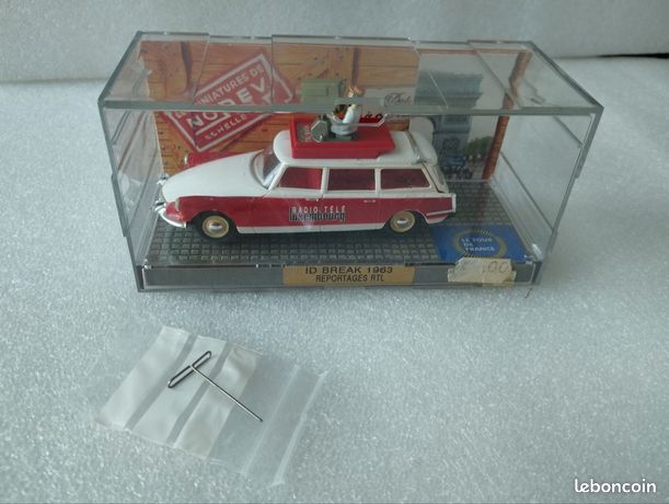 Norev 1/43 - Citroën DS ID Break RTL Luxembourg 1963 - Miniature Collection