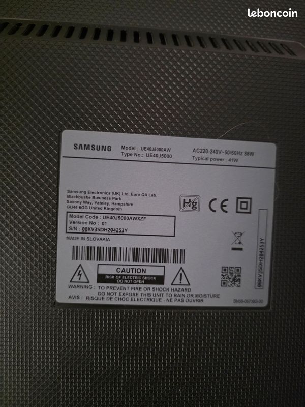 Télévision Samsung 40 pouces (image 8)