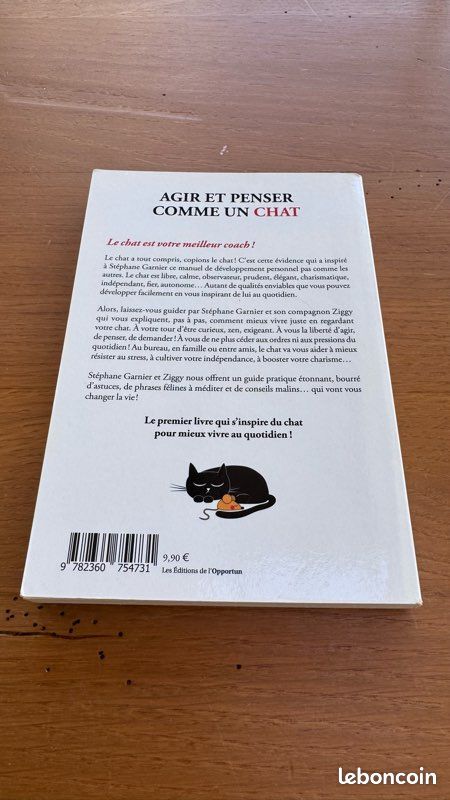 Livre agir et penser comme un chat - Stéphane Garnier (image 2)
