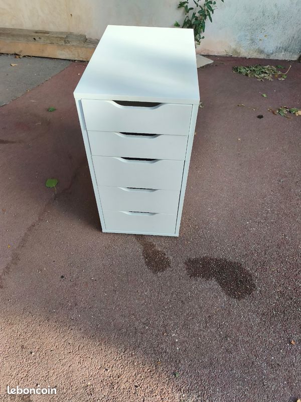 Bureau Alex blanc (image 2)
