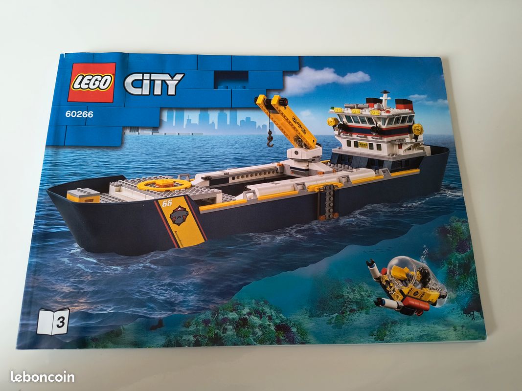 Ocean Exploration Ship 60266 Lego City Ocean 2022 Speed Build Lego City  60266 Ocean Exploration 60266