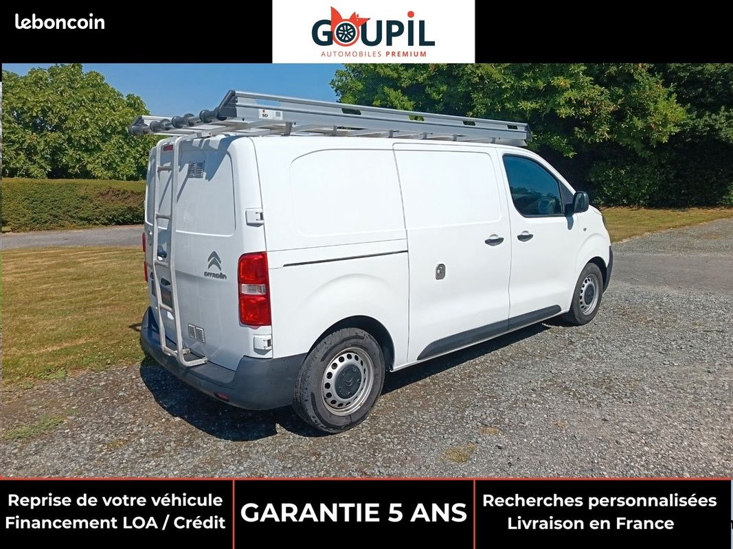 Citroën Jumpy Fg 1.5L BLUEHDI 120 CH CLUB/ GALERIE + ECHELLE LOA 48 MOIS 332 HT (image 3)