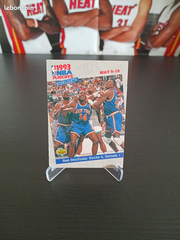 Carte New York Knicks – East Semi Finals Playoffs – Upper Deck 1994 #186 (image 1)