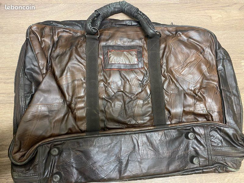 Cuir véritable : Ensemble sac de voyages RALLY (image 5)