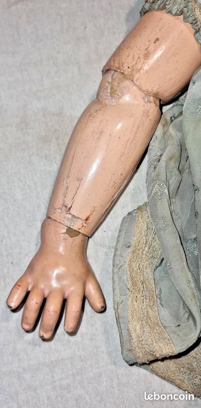 Poupée ancienne UNIS FRANCE 301 50cm / 20 Antique French doll
