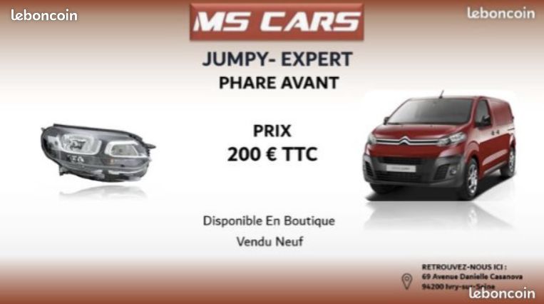 Phare avant jumpy expert depuis 2016 (image 1)