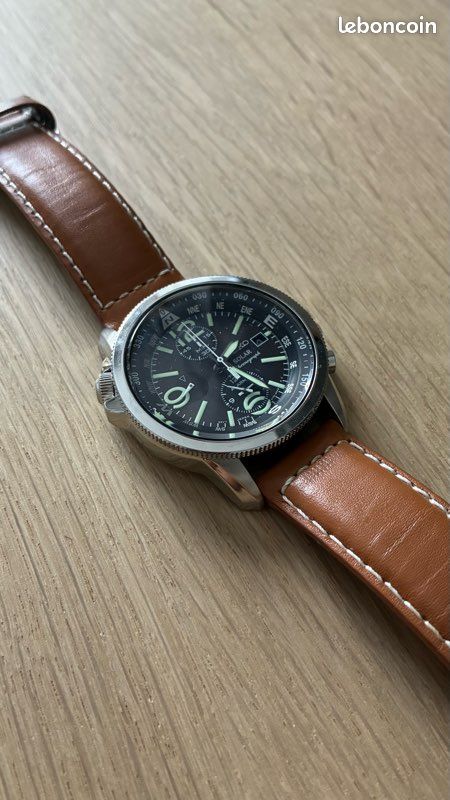 Montre SEIKO Solar Chronograph SSC081P1 Montres Bijoux